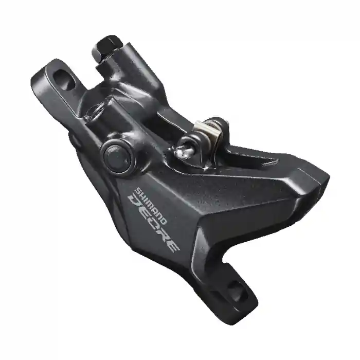 Reducere de preț Etrier frana hidraulica disc Shimano Deore BR-M6100, fata sau spate, fara adaptor, placute metalice G04S