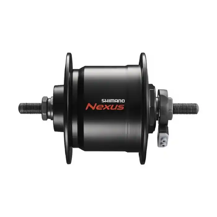 Nu rata Butuc fata cu dinam Shimano Nexus DH-C3000-3N-NT, 6V 3.0W, frane pe janta, O.L.D. 100mm, 100x140mm, fixare cu piulite, conector E2, protectie supravoltaj SM-DH10, Negru, 36H