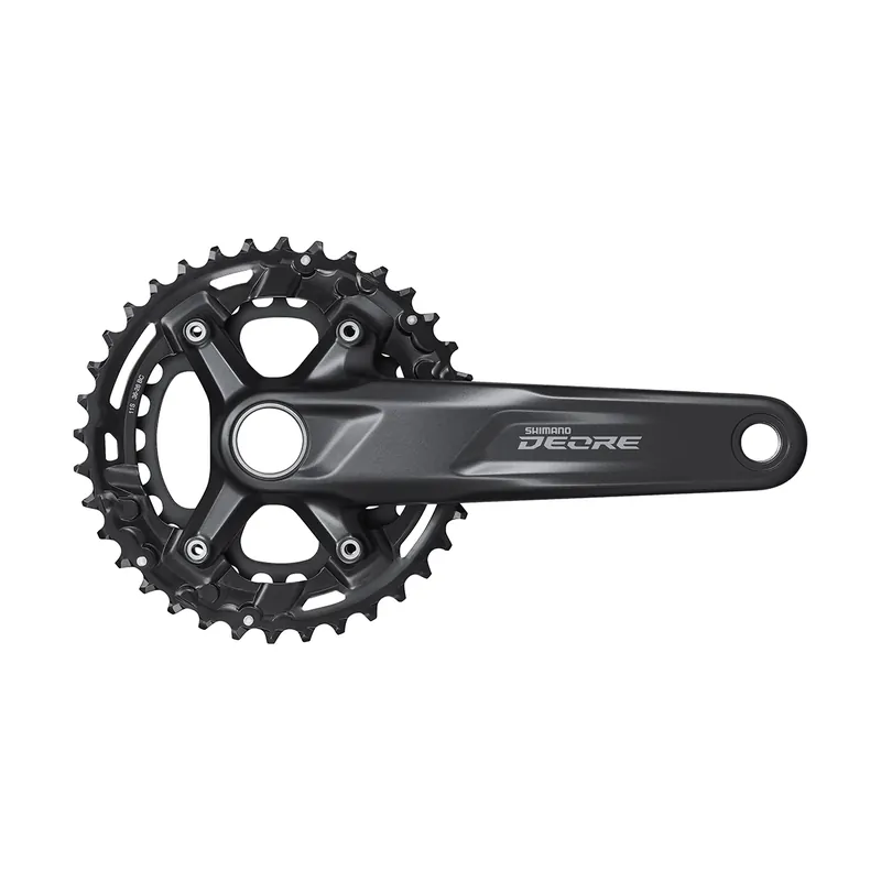 Doar azi Angrenaj pedalier Shimano Deore FC-M5100-2, 2x11 viteze, Hollowtech II, fara aparatoare lant, brate 170mm, fara BB, 36x26T