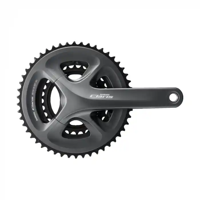 Angrenaj pedalier Shimano Claris FC-R2030 50x39x30T brate 165mm 3x8 vit fara BB fara CG Ofertă limitată