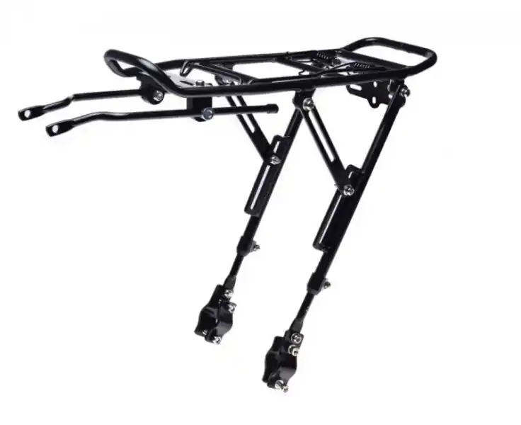 Cumpărături sigure Portbagaj spate bicicleta 20"-29", aluminiu ranforsat, culoare negru