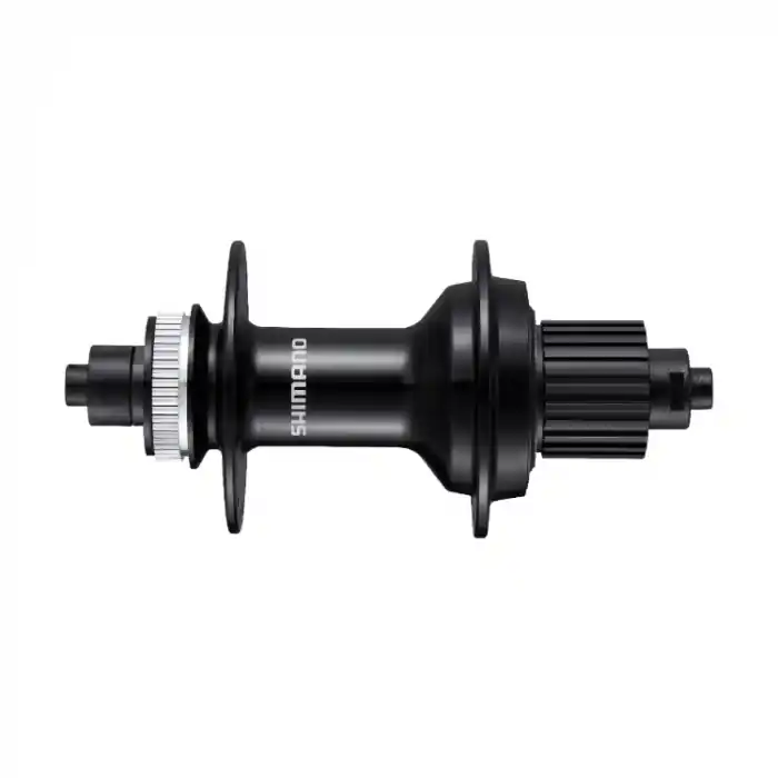 Ofertă Butuc spate Shimano FH-MT500-B, 28H, 12 vit, Center Lock, OLD 141mm, QR 176mm, Negru