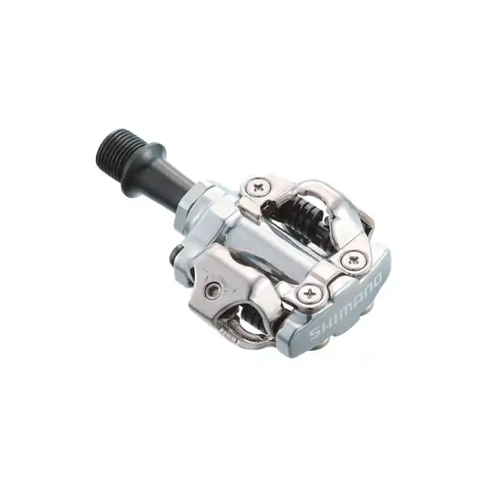 Pedale automate Shimano PD-M540, SPD, placute SM-SH51, fara catadioptru, Argintiu Super ofertă