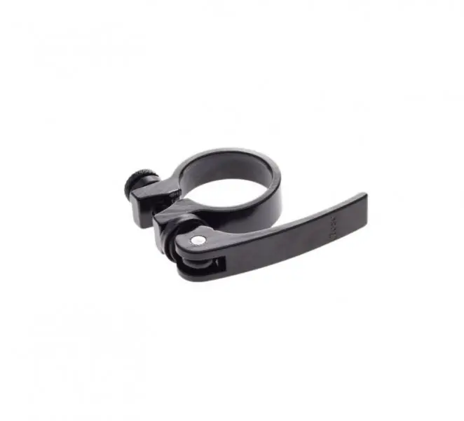 Colier tija sa, prindere rapida, 31.8mm, culoare negru, din aluminiu Retur ușor