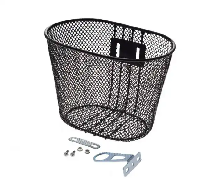 Ofertă specială Cos fata biciclete copii, culoare negru, 25x17x15 cm
