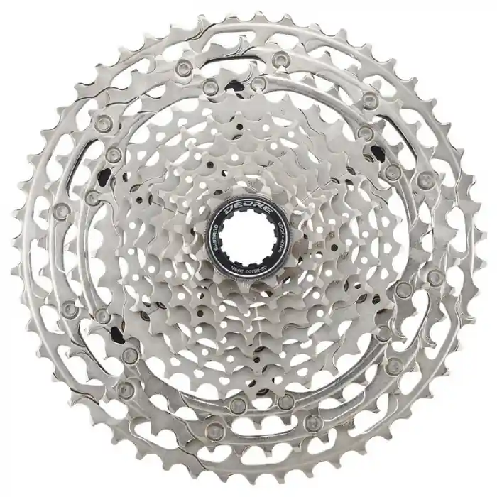 Retur gratuit Caseta de pinioane Shimano Deore CS-M5100-11, 11 viteze, 11-51T
