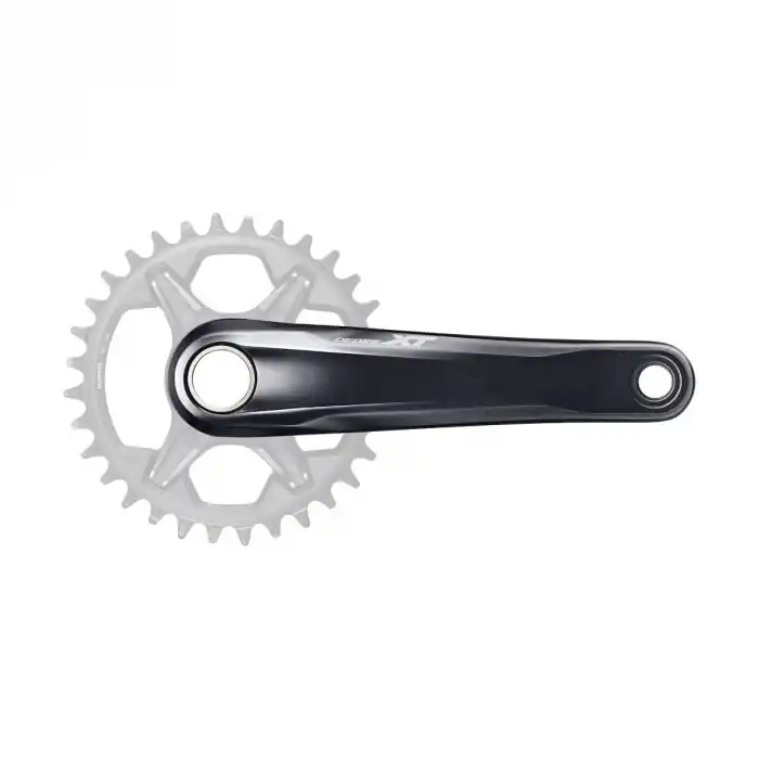 Angrenaj pedalier Shimano Deore XT FC-M8100-1, Hollowtech II, fara aparatoare lant, brate 170mm, fara BB, fara TL-FC41, fara foi Transport gratuit