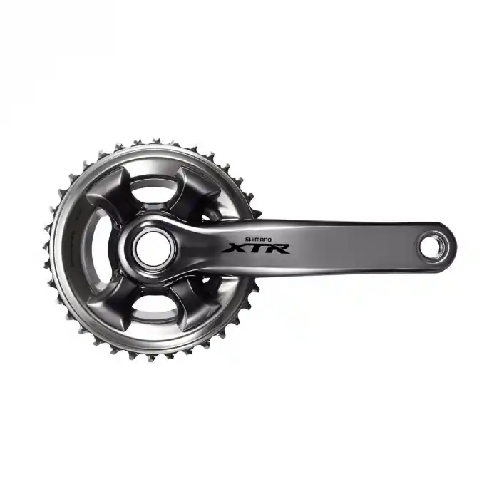 Expediere rapidă Angrenaj pedalier Shimano XTR FC-M9000-2, 2x11 viteze, Hollowtech II, fara aparatoare lant, brate 170mm, fara BB, 36x26T