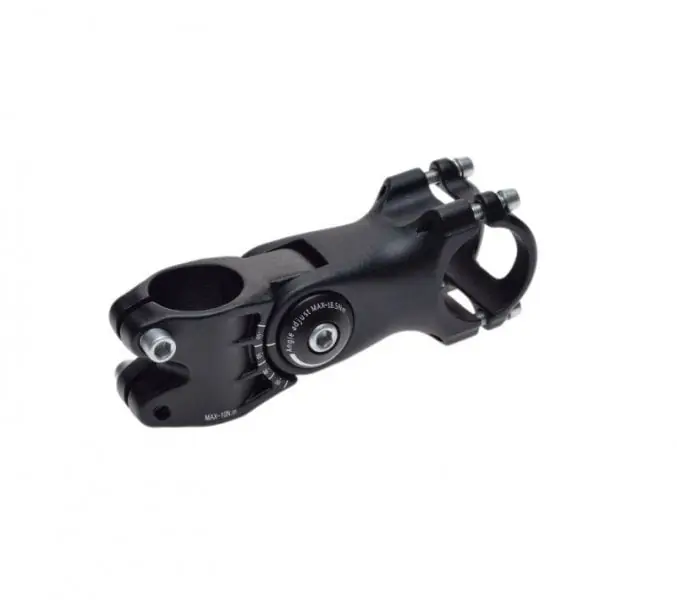 Preț promoțional Pipa ghidon A-Head reglabila, ghidon 31.8mm, culoare negru