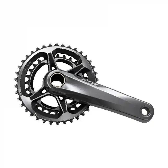 Angrenaj pedalier Shimano XTR FC-M9100-2, 2x12 vit, brate 170mm, fara BB, cu TL-FC41, 38x28T Super ofertă