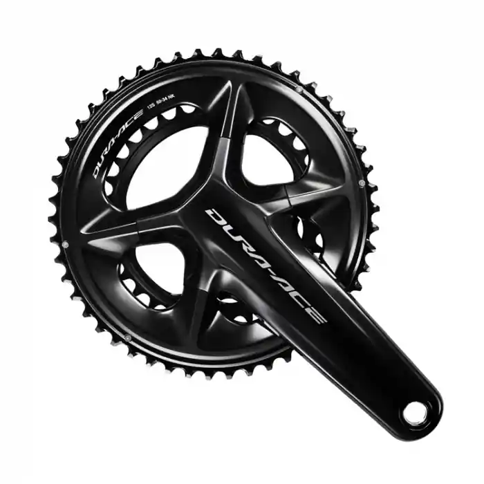 Angrenaj pedalier Shimano Dura-Ace FC-R9200, 2x12 viteze, Hollowtech II, fara aparatoare lant, brate 170mm, fara BB, 50x34T Livrare expres