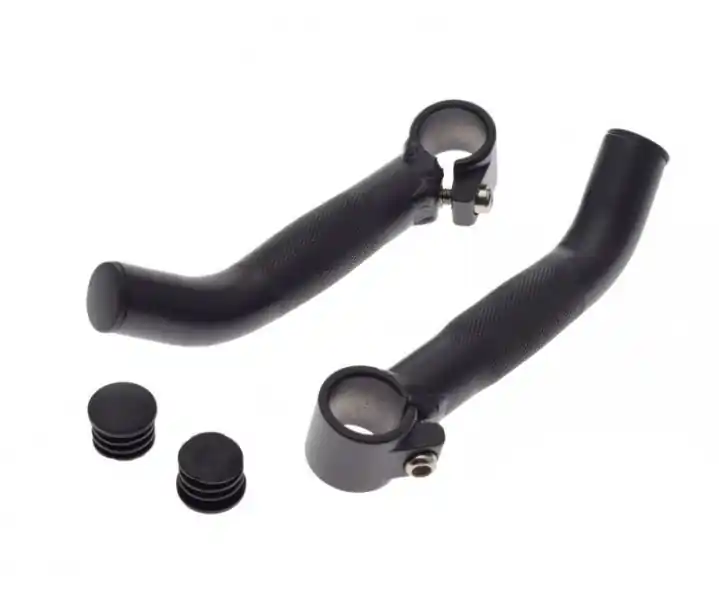 Livrare gratuită Set capeti ghidon bicicleta, culoare negru