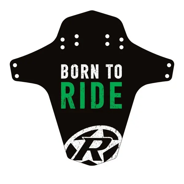 Ultima șansă Aparatoare Reverse Born to Ride negru/alb/verde