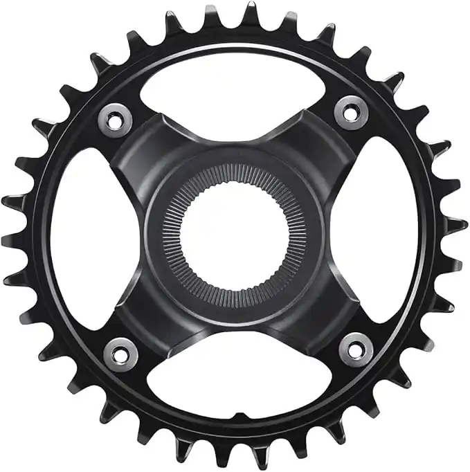 Calitate înaltă Foaie angrenaj Shimano E-bike SM-CRE80, pt FC-E8050/E8000, fara CG, chain line 50mm, 34T