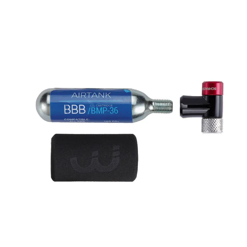 Reducere specială BBB - Pompa CO2 BBB Airspeed BMP-32 pentru biciclete MTB / Road / Urban