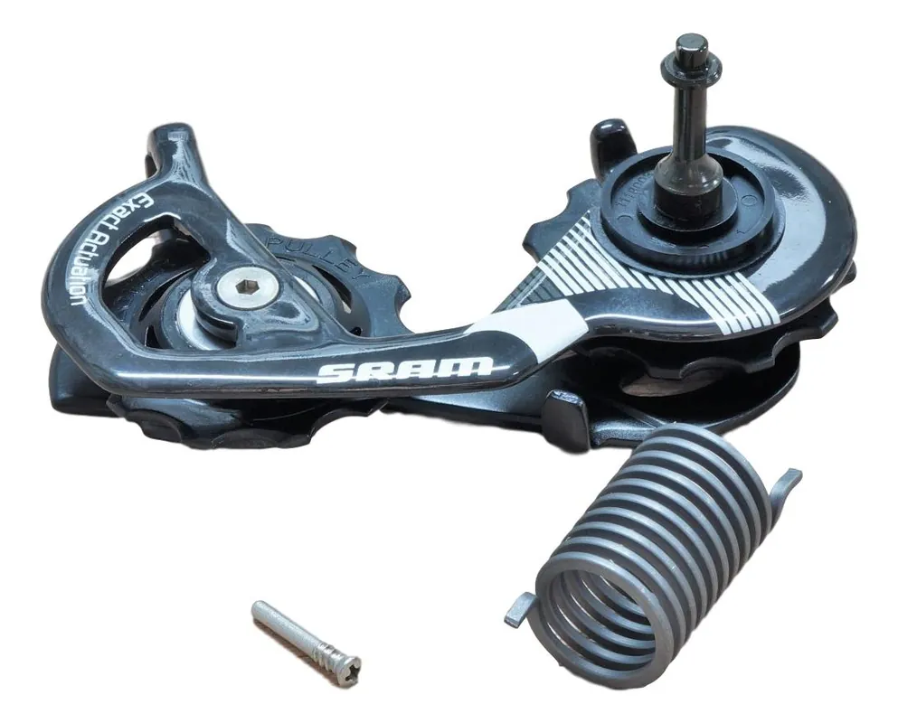 2010 Force Rear Derailleur Cage/Pulley Complete Kit - Black Super ofertă