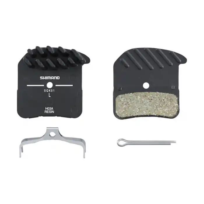 Placute frana Shimano H03A-RF, resin, cu radioator Chilipir