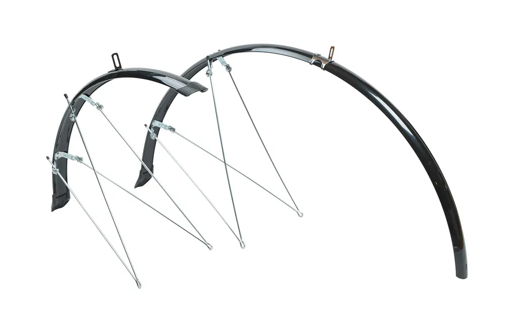 Nu rata Apărătoare noroi Bikefun Road aluplastic negru 36 mm, 700C - Bfu005