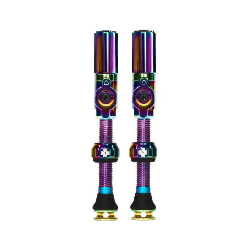 Valve tubeless Muc-Off Tubeless Valves Big Bore Hybrid (Large) Iridescent Cel mai vândut