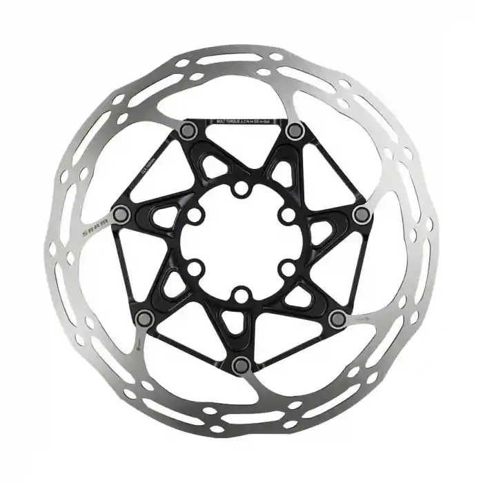 Disc Frana Sram Centerline Rounded 2-Piece 140mm Black Ofertă limitată