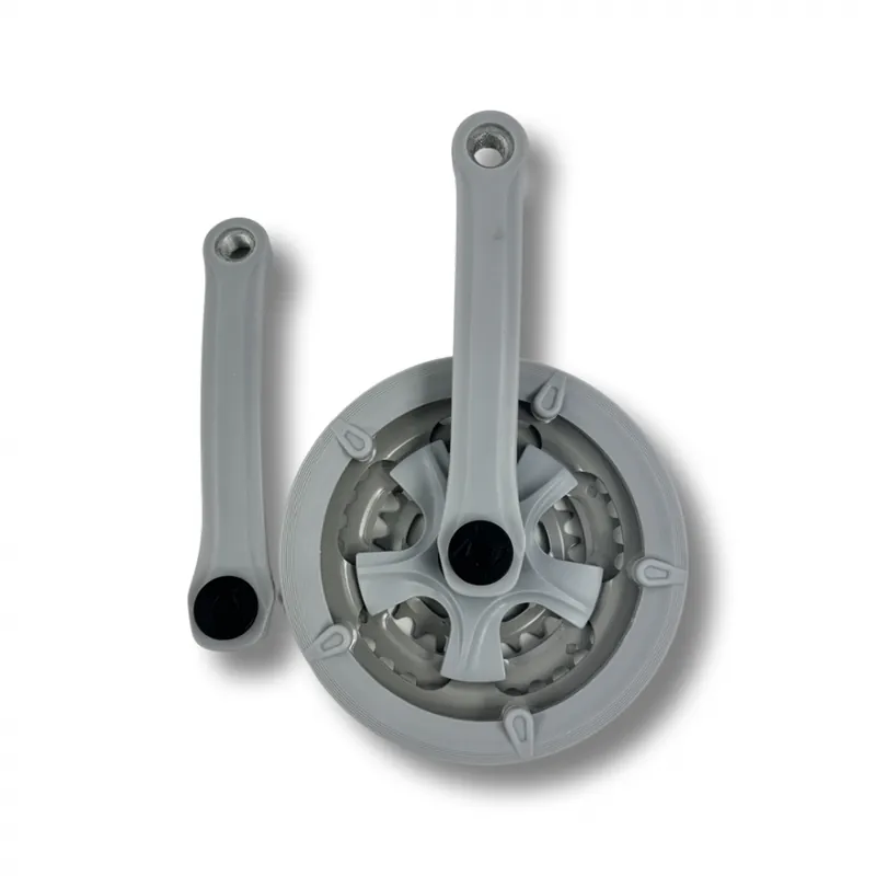 Preț promoțional Angrenaj pedalier 3 viteze, Nova, 42x34x24, 170mm, culoare gri