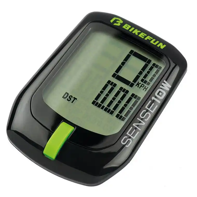 Bikefun - CicloComputer bicicleta Sense10WL, wireless - negru Cumpărături sigure
