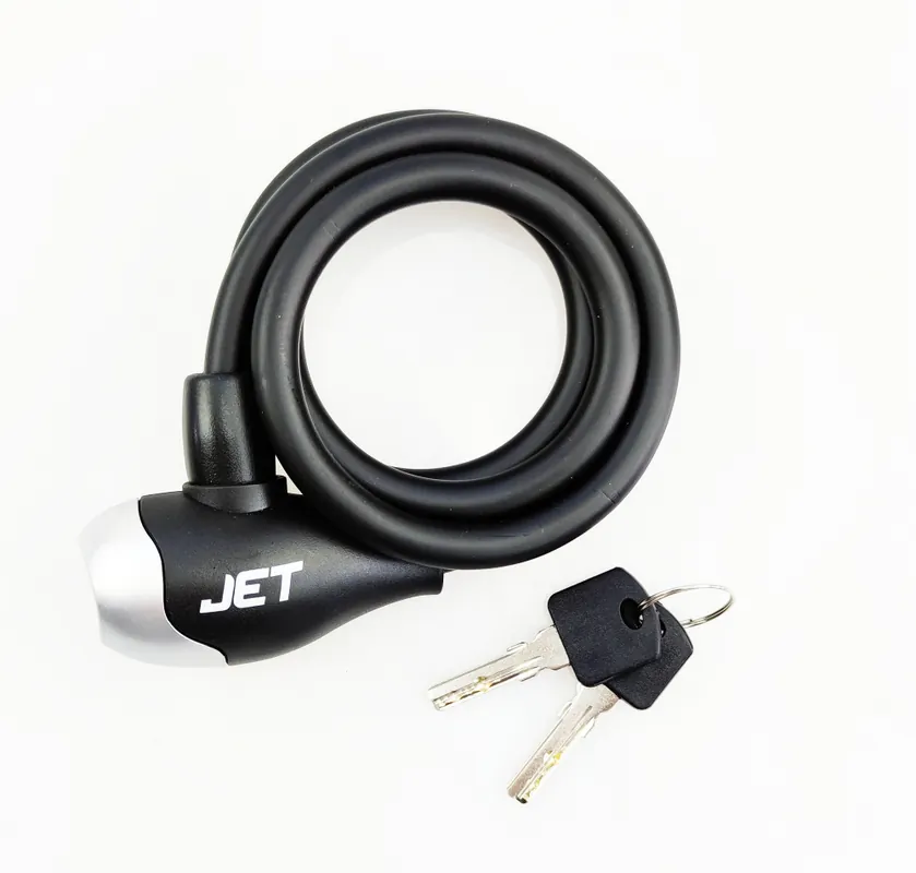 Antifurt cu cheie Jet LOCK, 10x1000mm, culoare negru mat Noutate