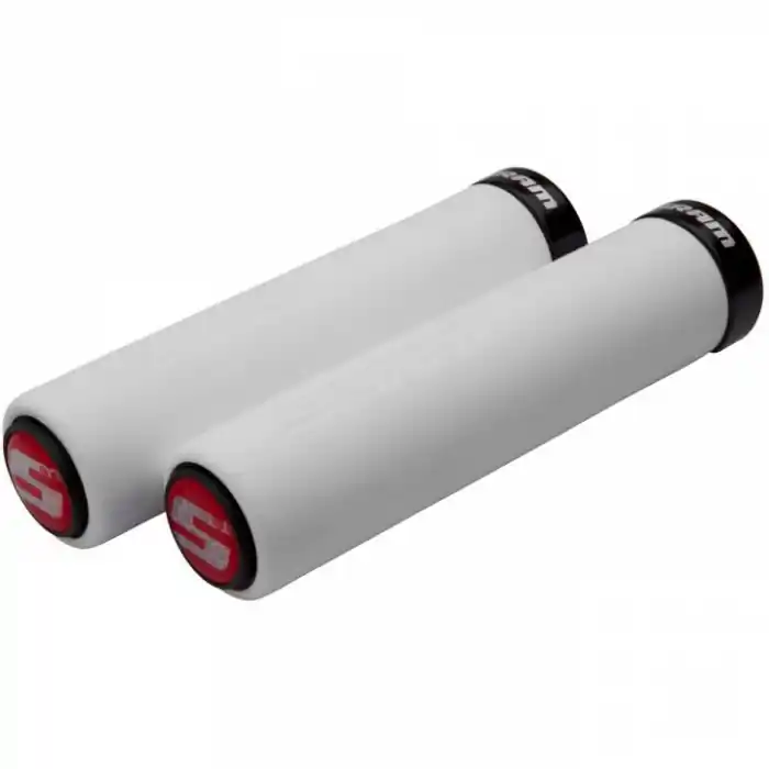 Mansoane Sram Locking Foam Grips 129mm Alb/Negru Livrare gratuită