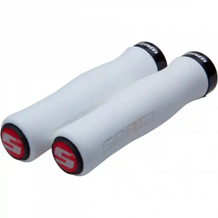 Mansoane Sram Locking Grips Contour Foam 129 Alb/Negru Ofertă de sezon