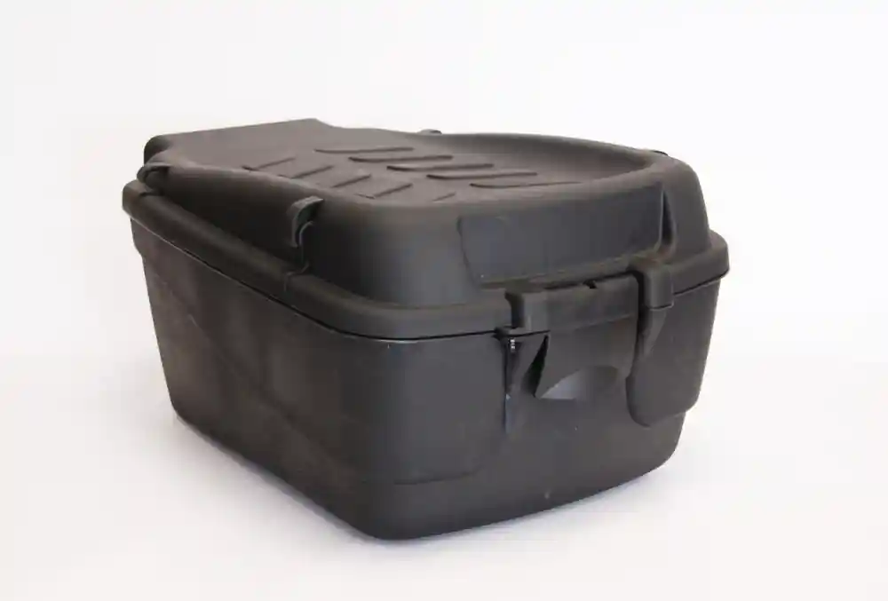 Livrare rapidă Cutie transport bagaje B113, prindere portbagaj, culoare negru