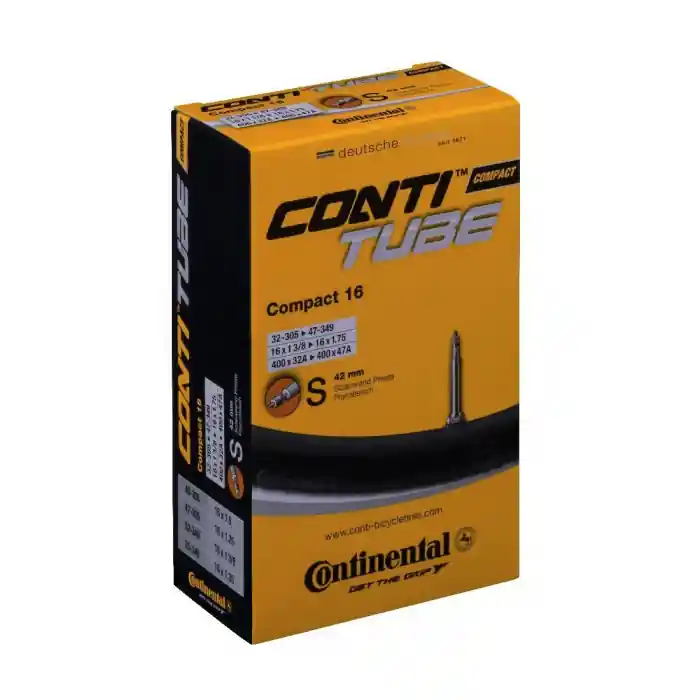 Camera Continental Compact 16, 32/47-305/349, 16x1 3/8-1.75, S42 Ofertă de sezon