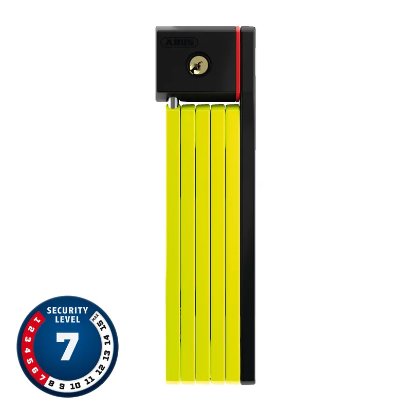 Reducere specială Abus - antifurt bicicleta - Bordo Big uGrip 5700/80 - 80cm - galben fluo