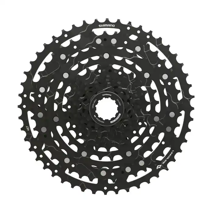 Reducere de preț Caseta de pinioane Shimano CUES CS-LG300-10, 10 viteze, 11-48T