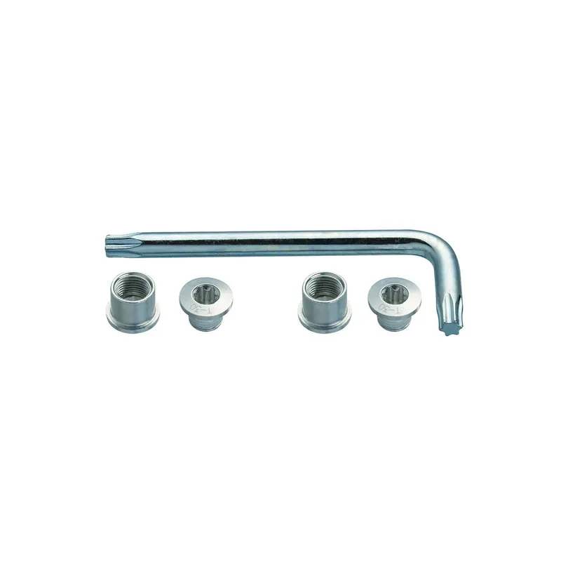 Suruburi foaie angrenaj + torx FSA CR Bolt Kit Argintiu Triplu MTB 6 buc Reduceri
