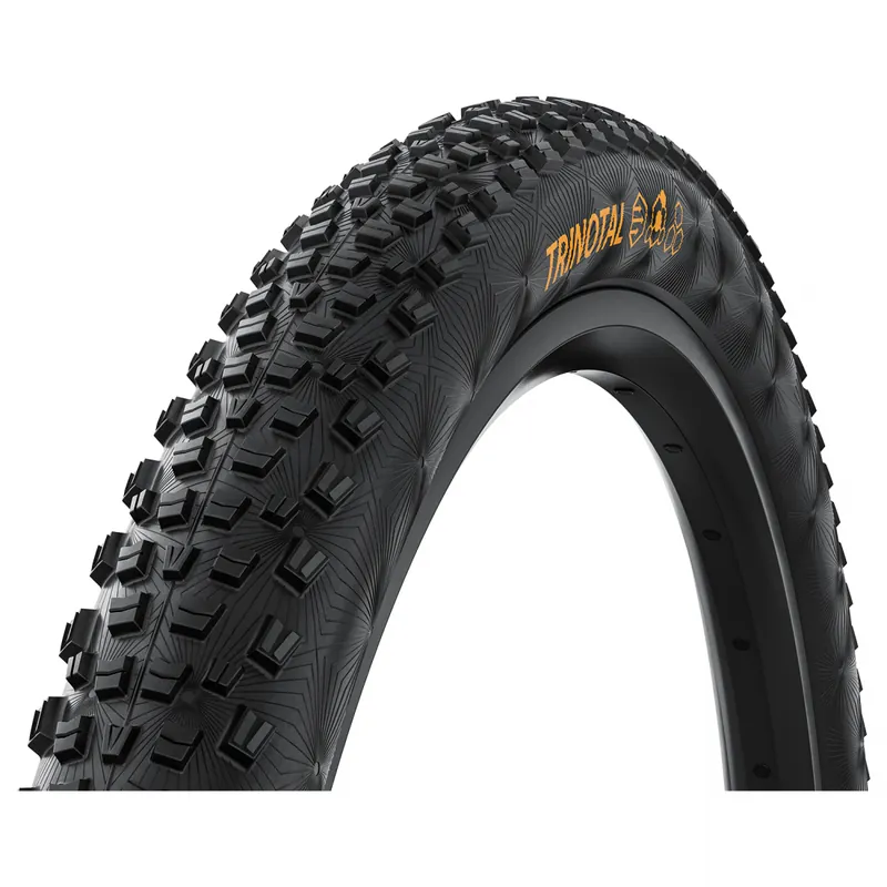 Anvelopa pliabila Continental Trinotal Race Grip 60-622 (29 X 2.40) Grip comp, Tubeless Ready, black/black Ofertă