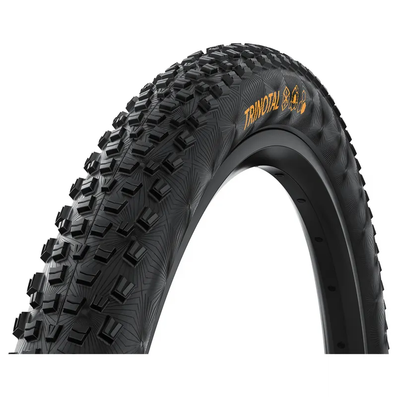 Anvelopa pliabila Continental Trinotal Trail Rapid 60-622 (29 X 2.40) Rapid comp, Tubeless Ready, black/black Ofertă exclusivă