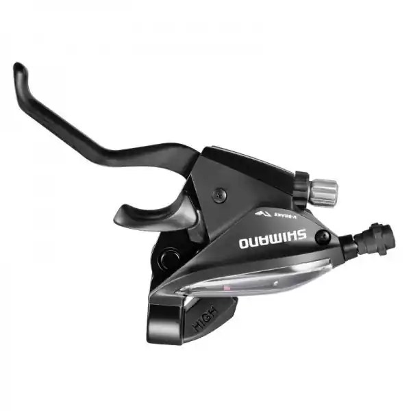 Comandă acum Maneta frana si schimbator fata 3 viteze, montaj stanga, Shimano STEF500-3R