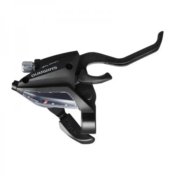 Maneta frana si schimbator spate 8 viteze, montaj dreapta, Shimano STEF500-8R Reduceri