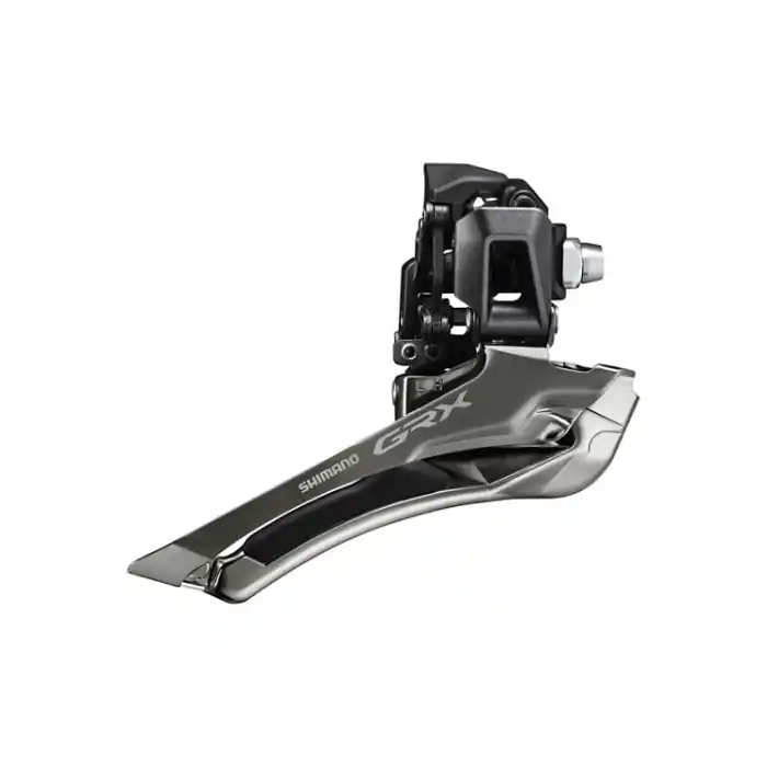Retur gratuit Schimbator fata Shimano GRX FD-RX820, 2x12 viteze, tragere de jos, down swing, brazed-on, unghi CS 63-66, pt pinion 46-48T, CL 47mm