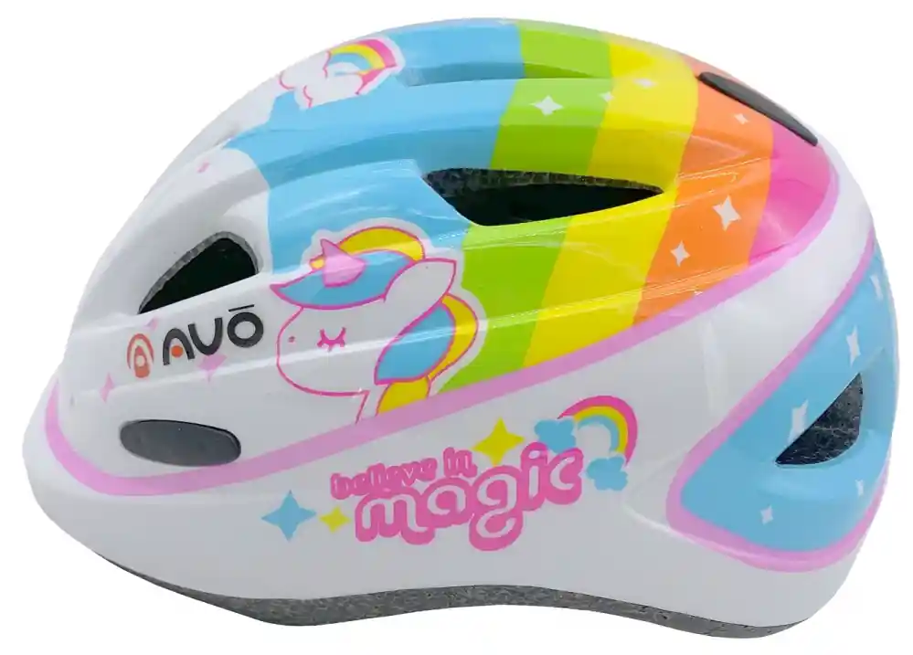 Casca biciclisti AVO-09, marime M (48-52cm), culoare multicolor Livrare gratuită