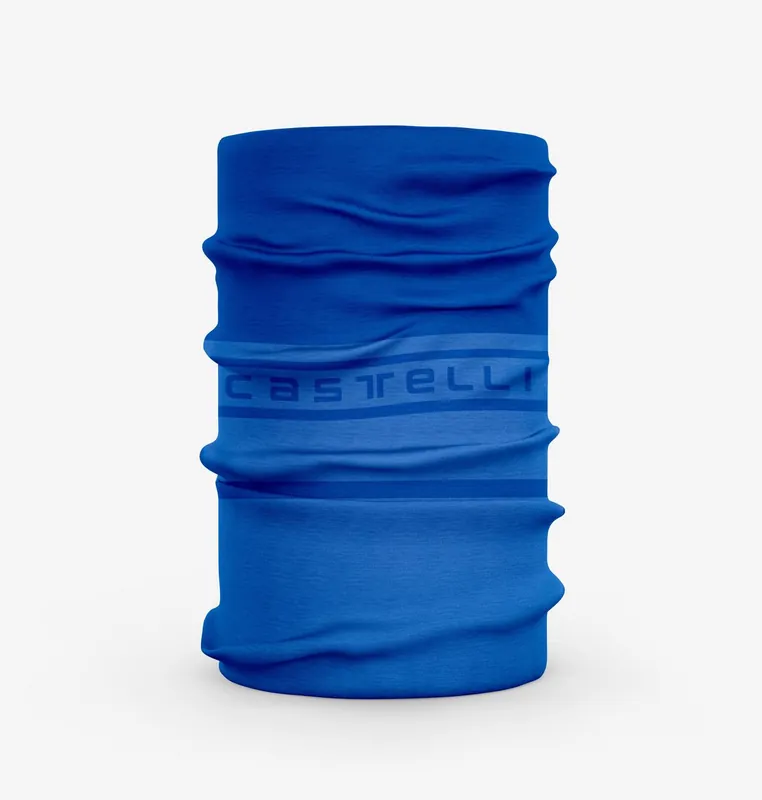 Livrare rapidă Tubular multifuncțional Castelli Pro Thermal Neck Warmer - albastru Azzurro Italia