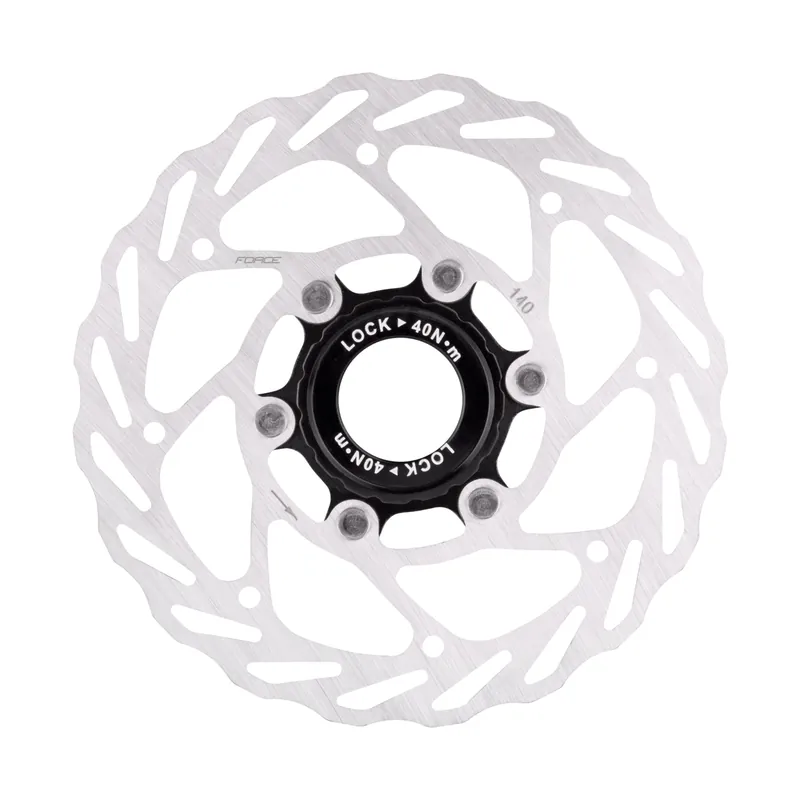 Preț redus Disc frana Force 140mm Center Lock, argintiu