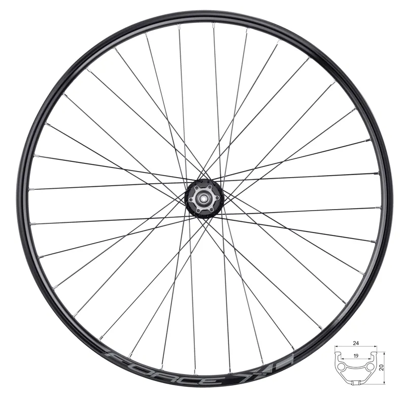 Roata fata 28" Force XC Disc 622x19 32h Mai ieftin