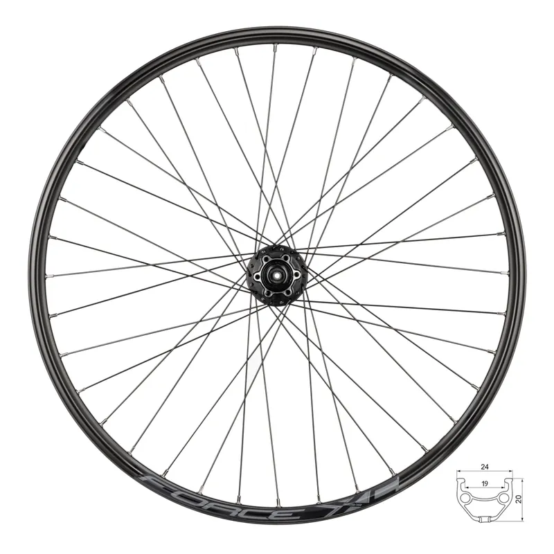 Ofertă exclusivă Roata spate 26" Force XC Disc 559x19 36h