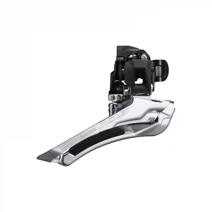 Deraior fata Shimano 105 FD-R7100-B, 2x12 viteze, down-swing, tragere pe jos, pt 50-54T, CL 44.5mm, colier 34.9mm Bestseller