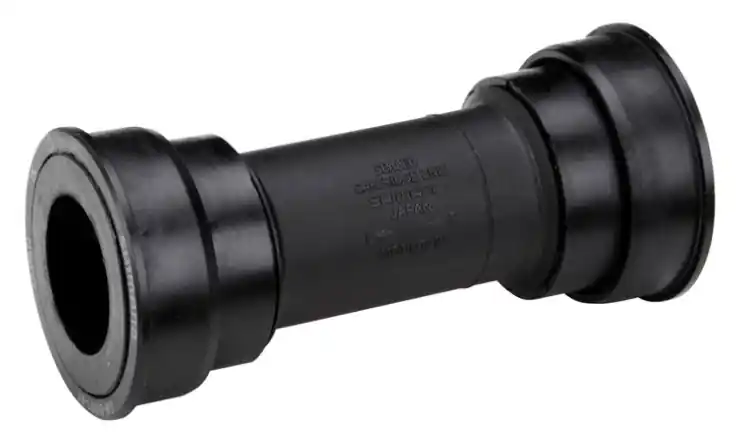 Premium Butuc pedalier Shimano Tiagra BB-RS500-PB, press fit pentru cursiera, rulmenti dreapta & stanga, tub intern, culoare negru