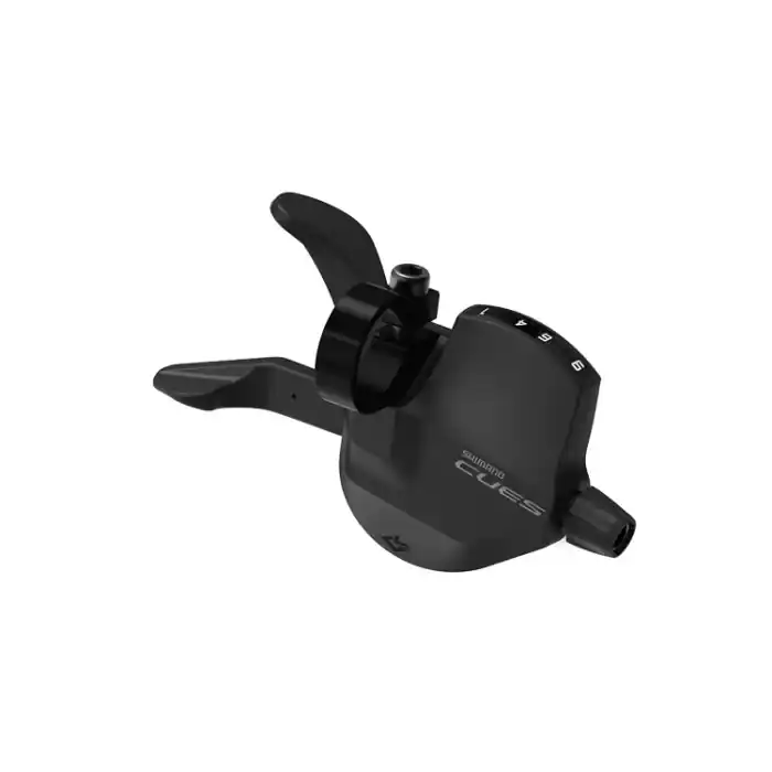 Ofertă specială Maneta schimbator Shimano CUES SL-U4000-9R, dreapta/spate, 9 viteze, RapidFire Plus, cablu 2050mm, OGD, camasa OTSP41 neagra 600x300mm