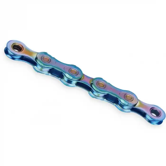 Preferatul clienților Lant KMC X11 Aurora Blue 11 Viteze 118 Zale ceruit