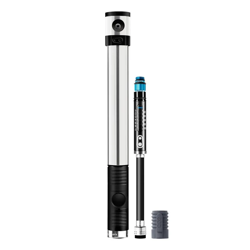 Bestseller Crank Brothers - pompa mini pentru bicicleta Klic Hv Gauge cu adaptor CO2 - gri negru