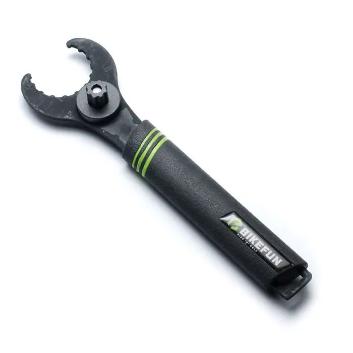 Livrare gratuită Bikefun - unealta monobloc pentru butuc pedalier Bicicleta - negru